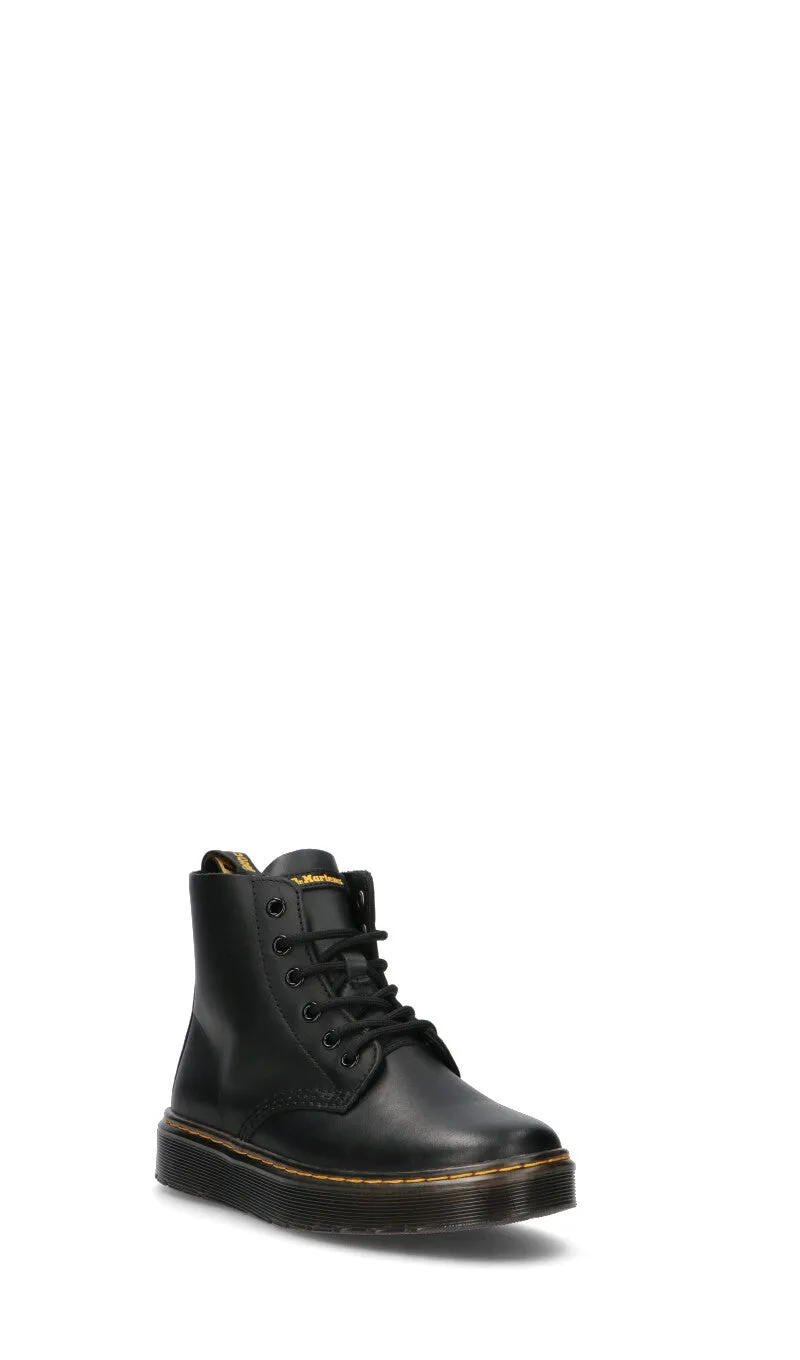 DR. MARTENS - THURSTON CHUKKA Anfibio donna nero in pelle