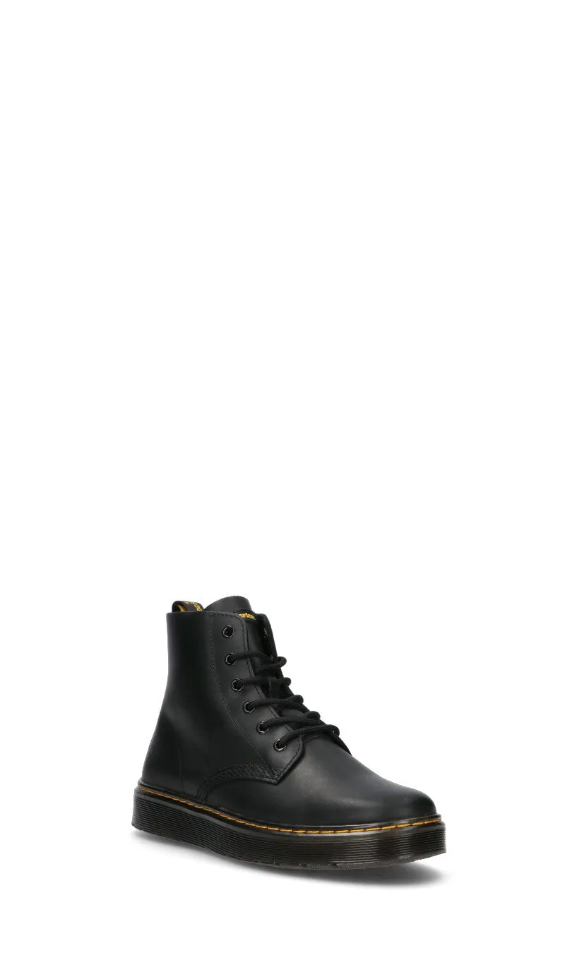 DR. MARTENS - THURSTON CHUKKA Anfibio uomo nero in pelle