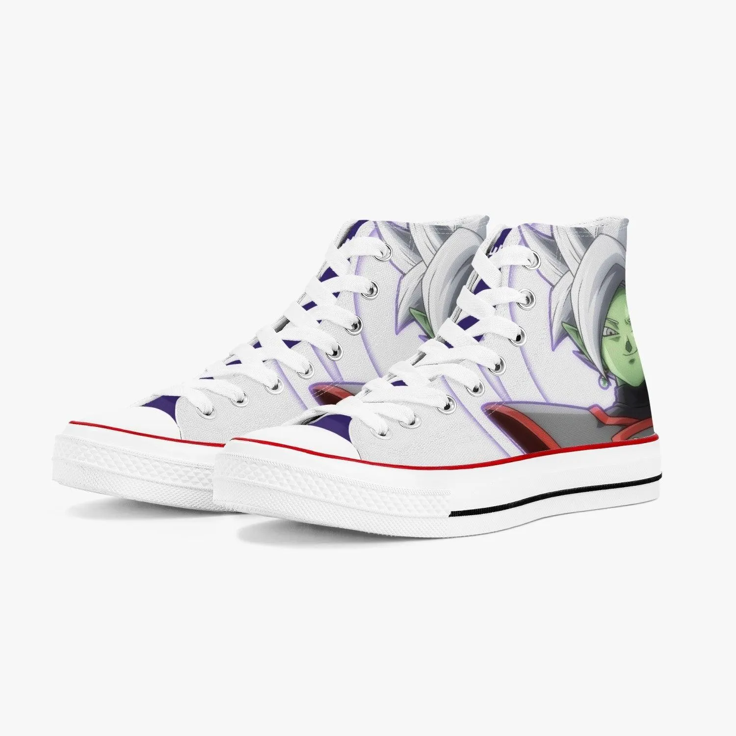 Dragonball Z Zamasu A-Star High White Anime Shoes