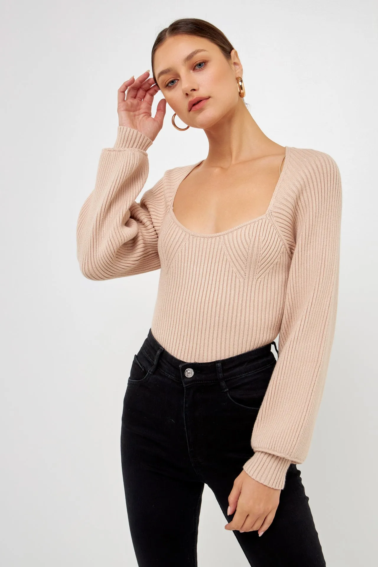 Endless Rose - Knitted Top