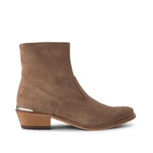 Enzo boot suede - TAUPE