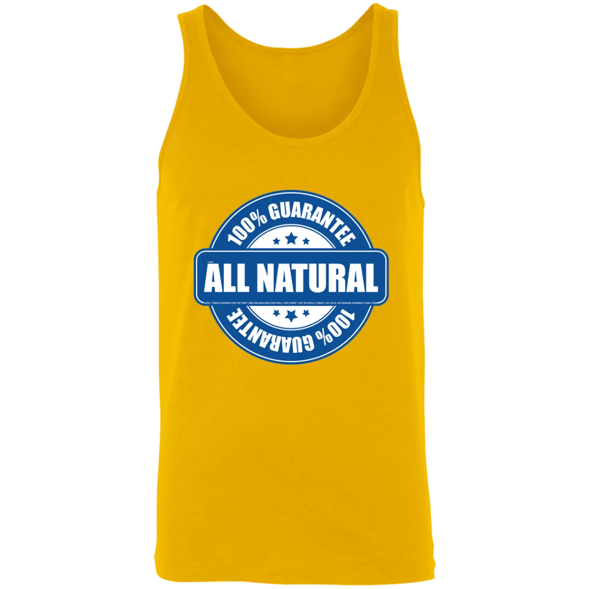 FAKE NATTY STEROID T SHIRT READ FINE PRINT