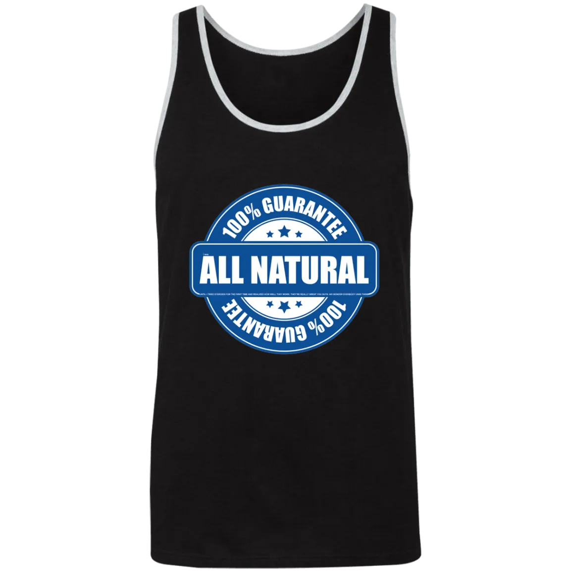 FAKE NATTY STEROID T SHIRT READ FINE PRINT