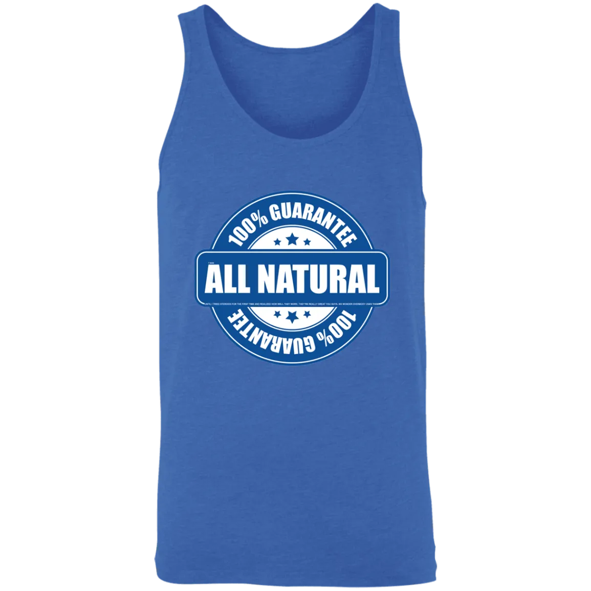 FAKE NATTY STEROID T SHIRT READ FINE PRINT