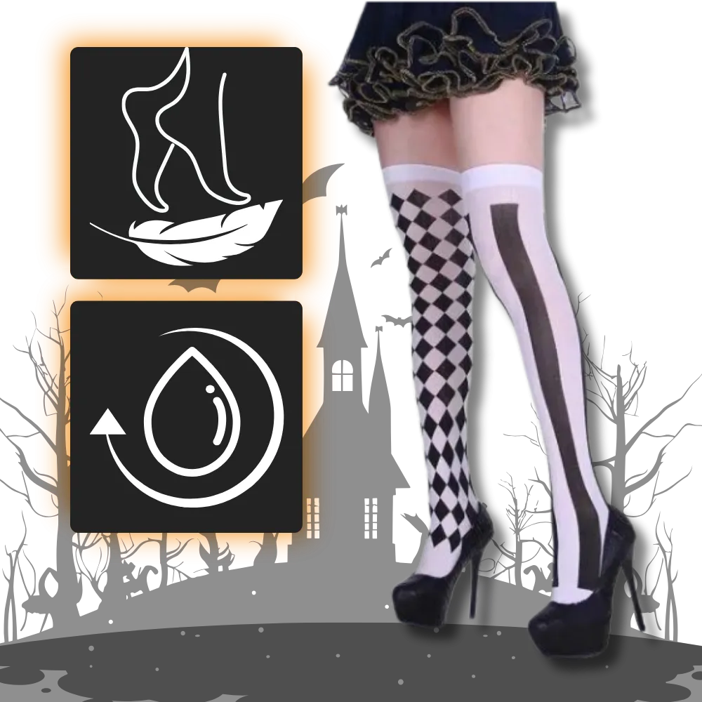 Festive Designs Halloween Compression Socks