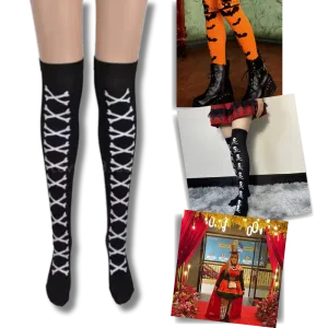 Festive Designs Halloween Compression Socks