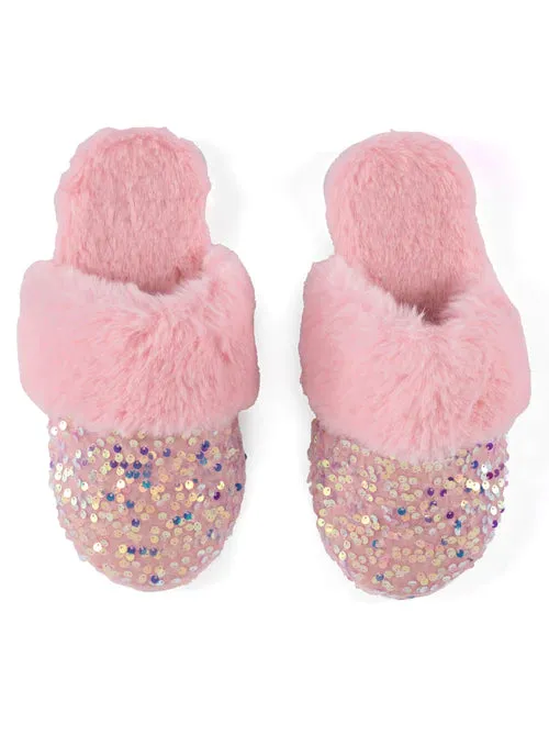 Fiesta Slippers- Pink