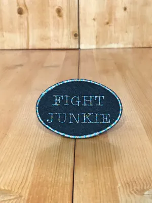 Fight Junkie Multi Oval Magnetic Patch