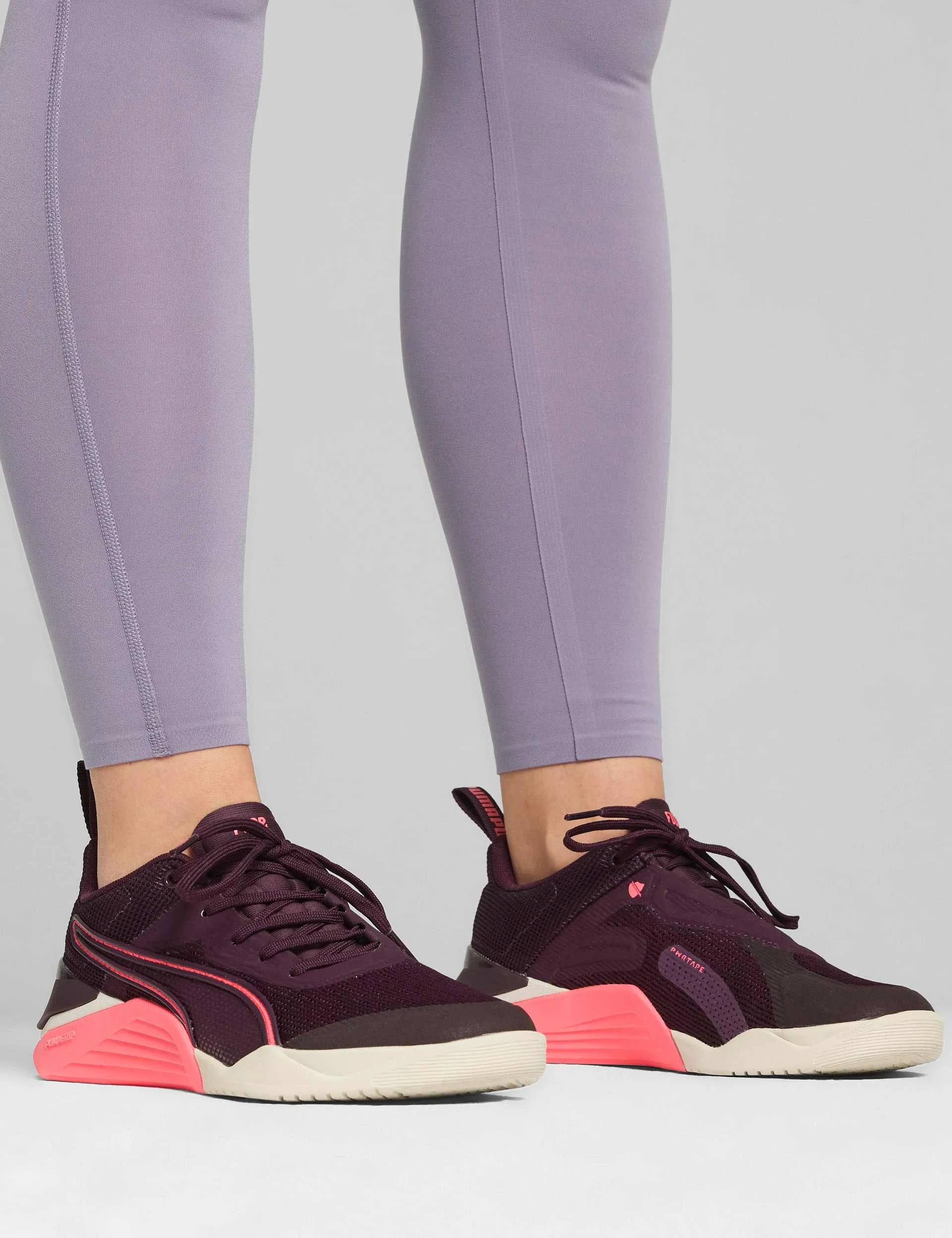 Fuse 3.0 Training Shoes - Midnight Plum/Vapor Grey/Sunset Glow