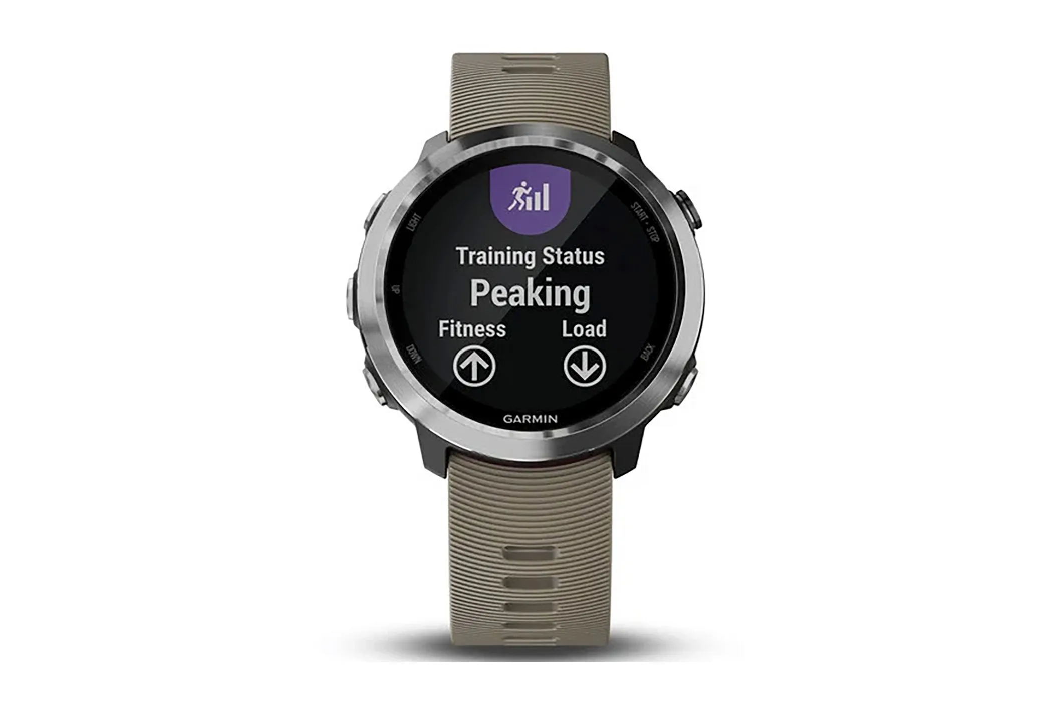 Garmin Forerunner 645 Smartwatch Sandstone w/ Stainless Hardware