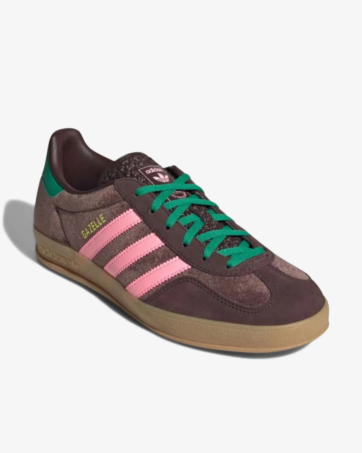 GAZELLE INDOOR W - DARK BROWN/PINK