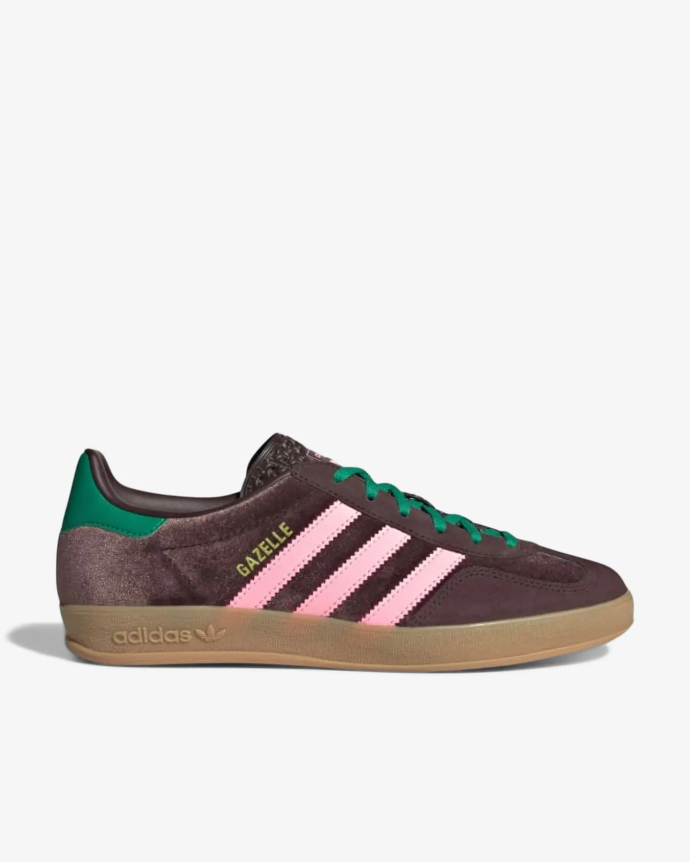 GAZELLE INDOOR W - DARK BROWN/PINK