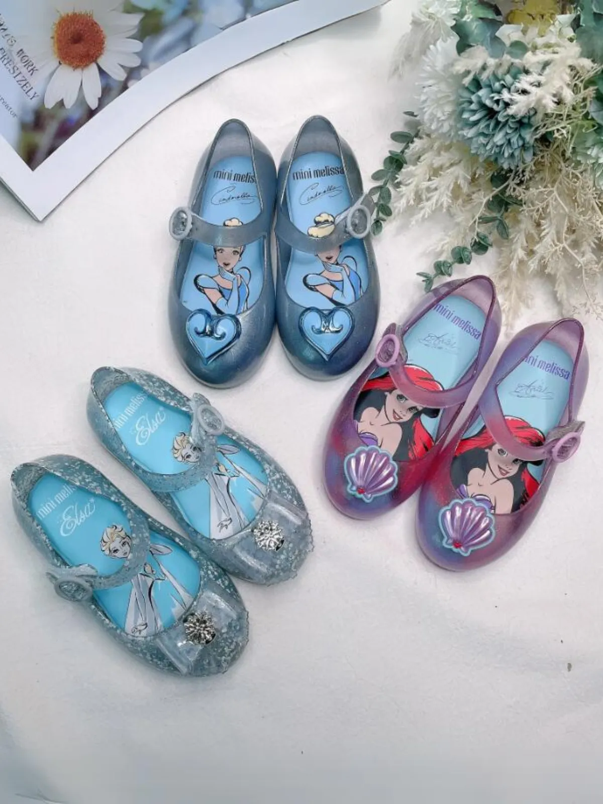 Girls Enchanting Jelly Shoes By Liv and Mia