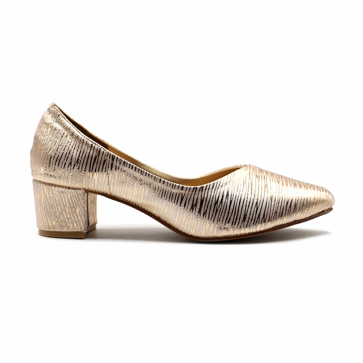 Golden Fancy Court Shoes 087093