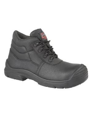 Grafters Super Wide EEEE Fitting Waterproof Safety Chukka Boots