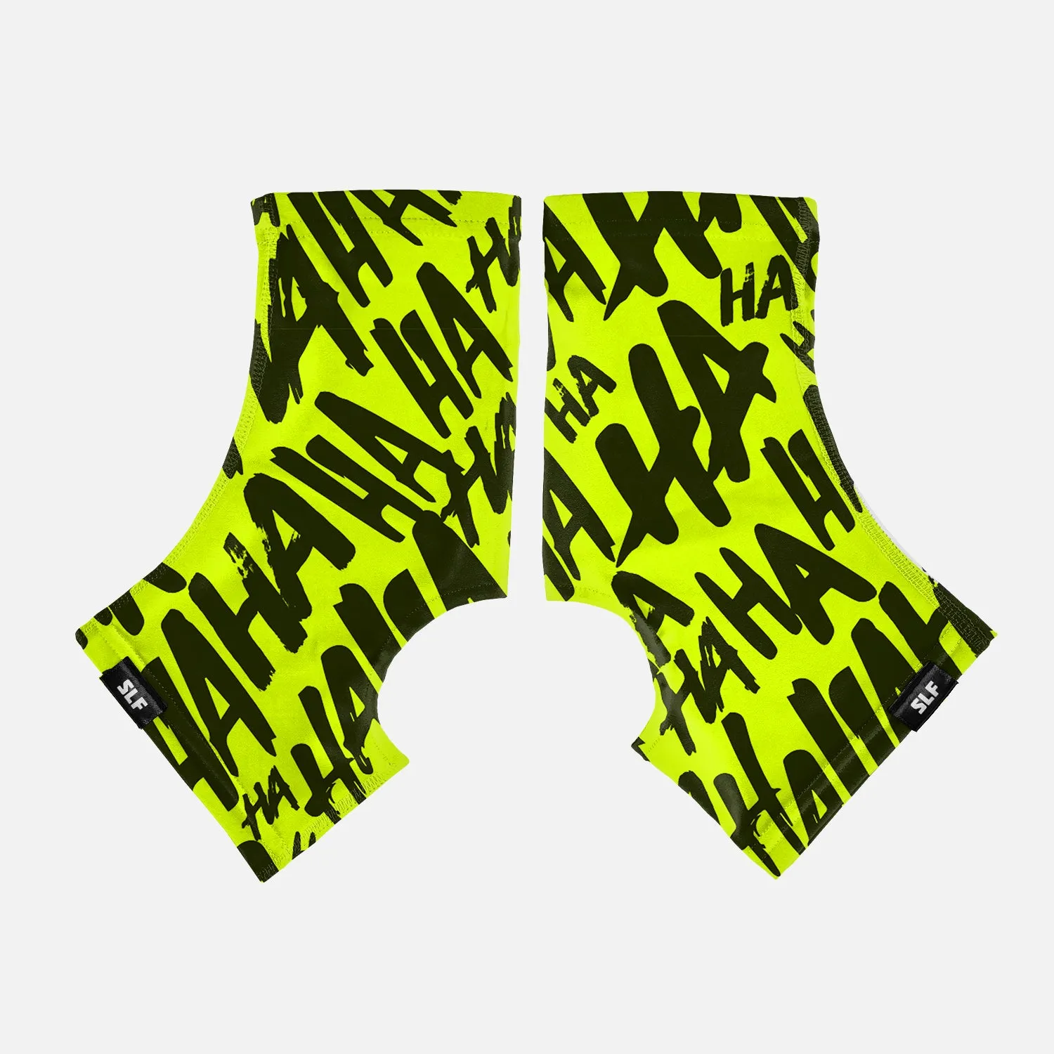 Ha Ha Ha V2 Safety Yellow Spats / Cleat Covers