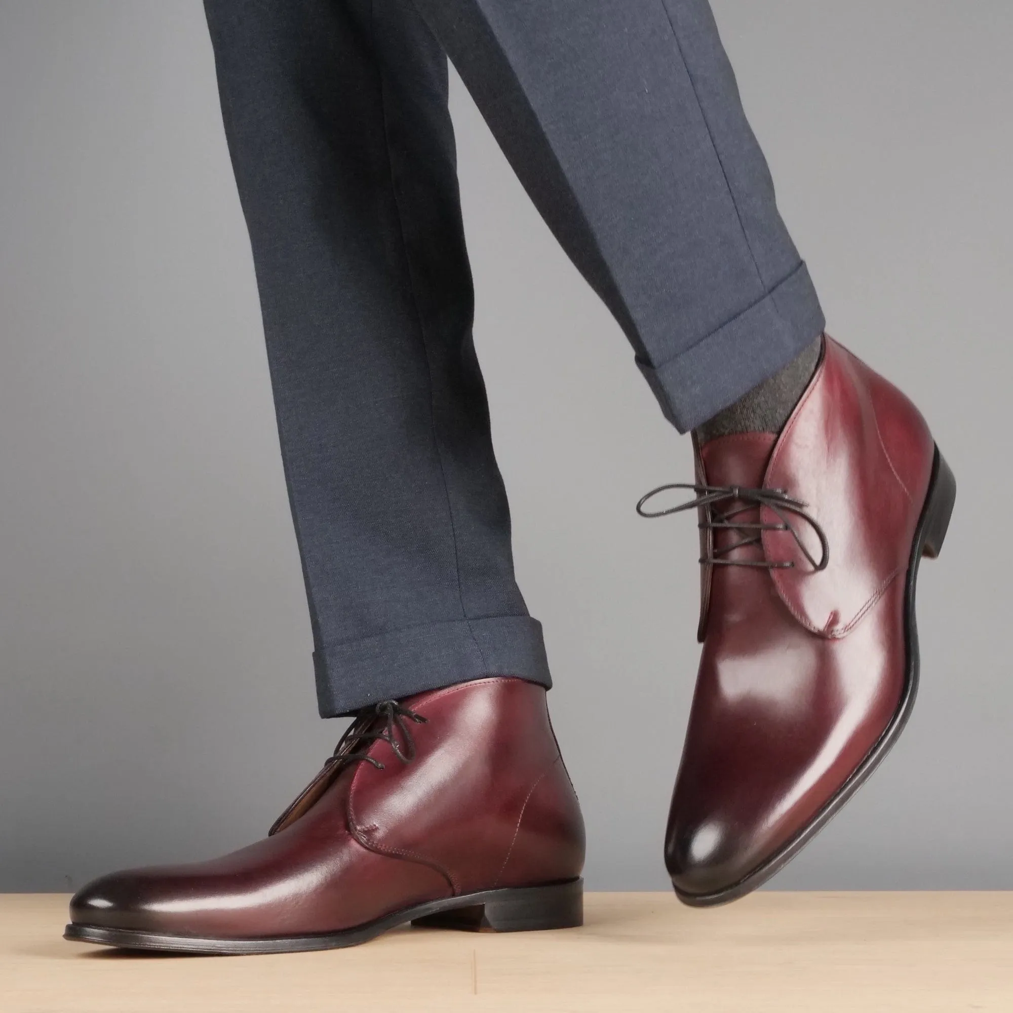 Hamilton Chukka Boot Oxblood