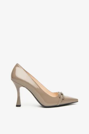 Heeled Court Shoes