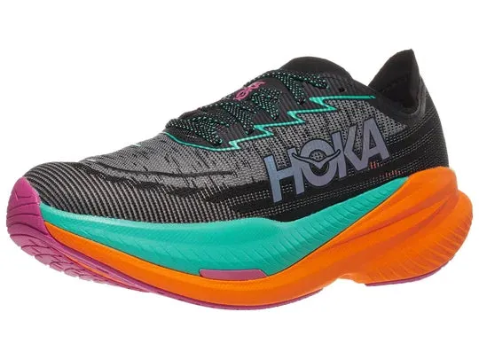 Hoka | Mach X2 | Men's | Black/Electric Aqua