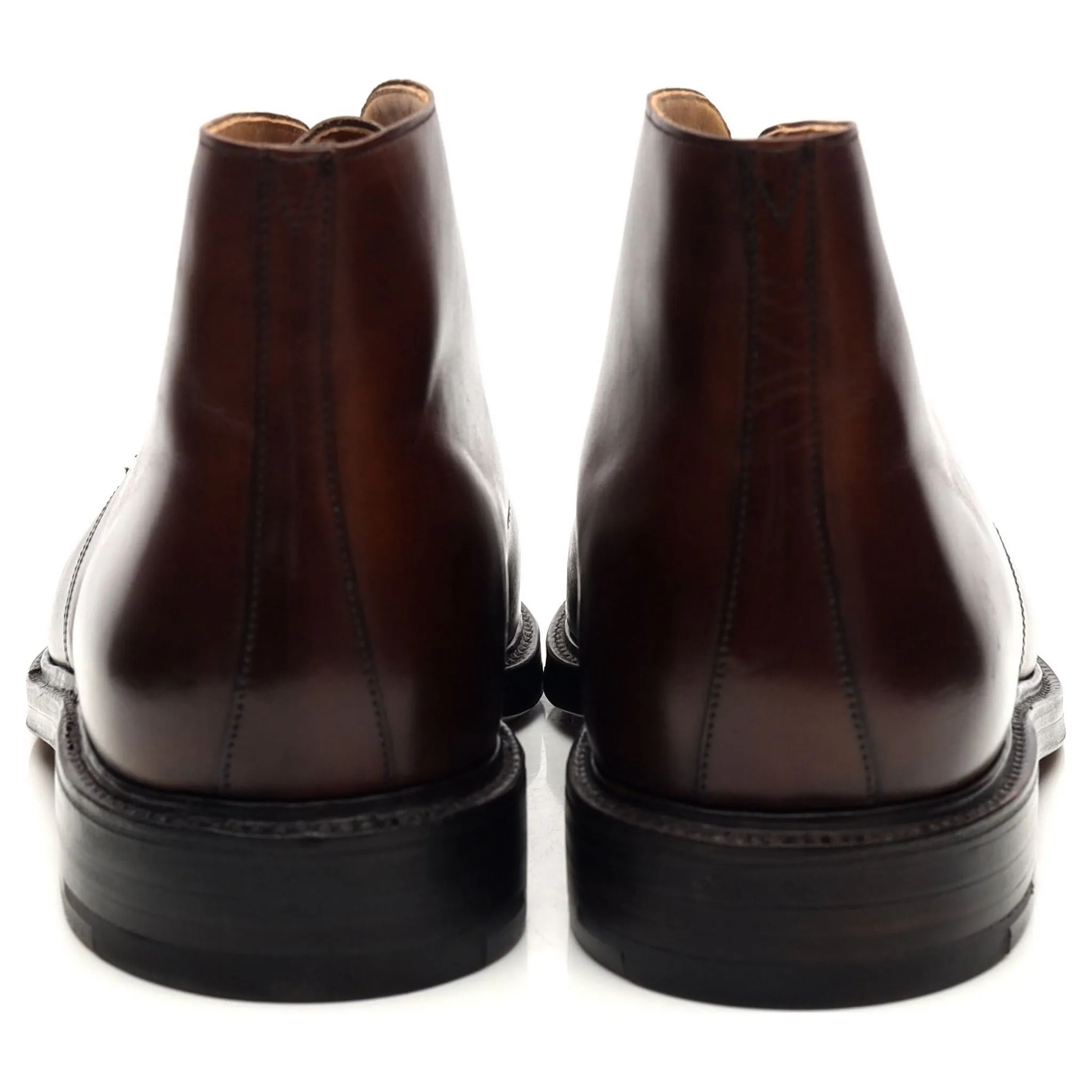 'Holborn' Brown Leather Chukka Boots UK 9.5 E