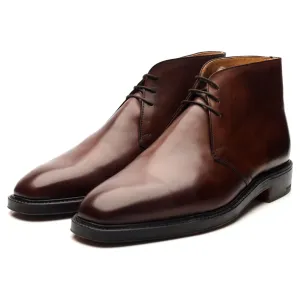 'Holborn' Brown Leather Chukka Boots UK 9.5 E