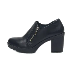 Igi&Co Mid-Heel Shoes Leather Black Colour For Women