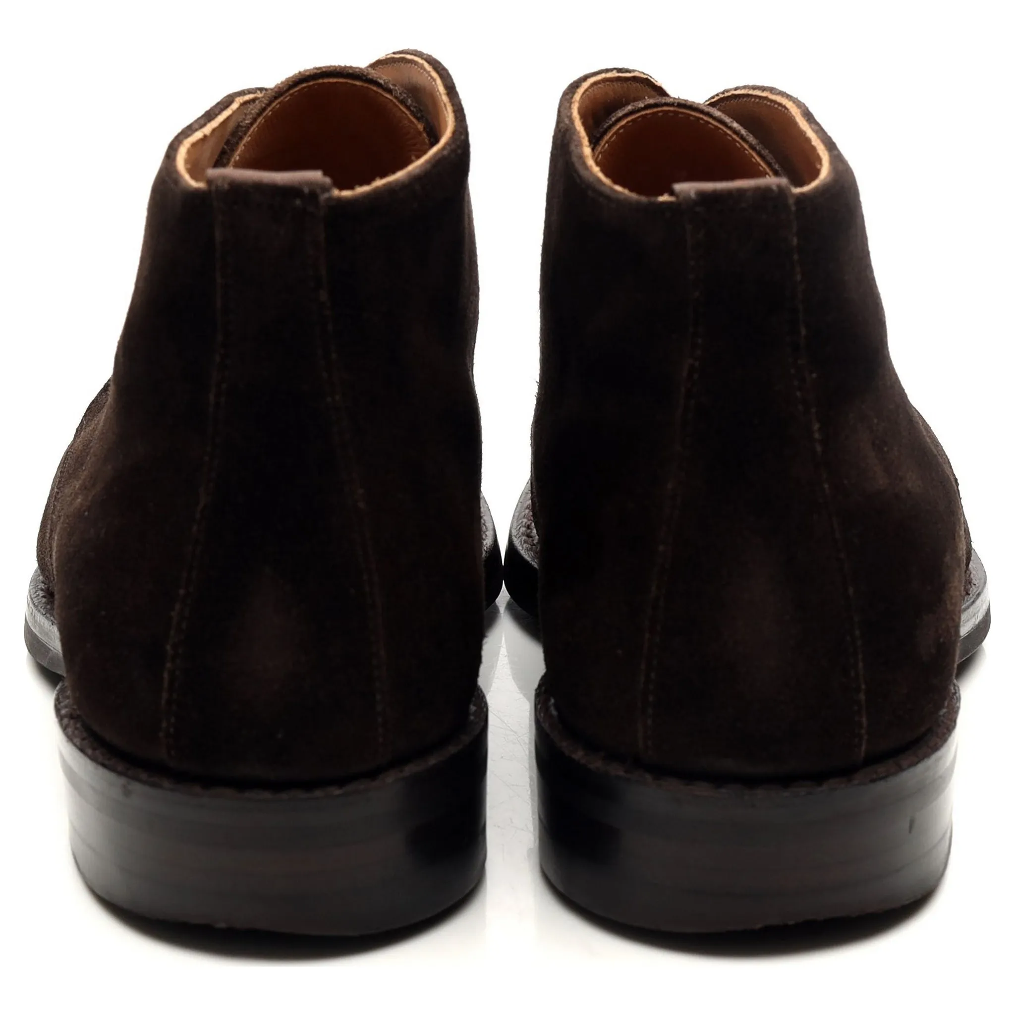 'Jackie III' Dark Brown Suede Chukka Boots UK 9.5 F