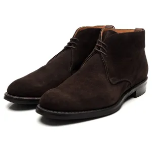 'Jackie III' Dark Brown Suede Chukka Boots UK 9.5 F