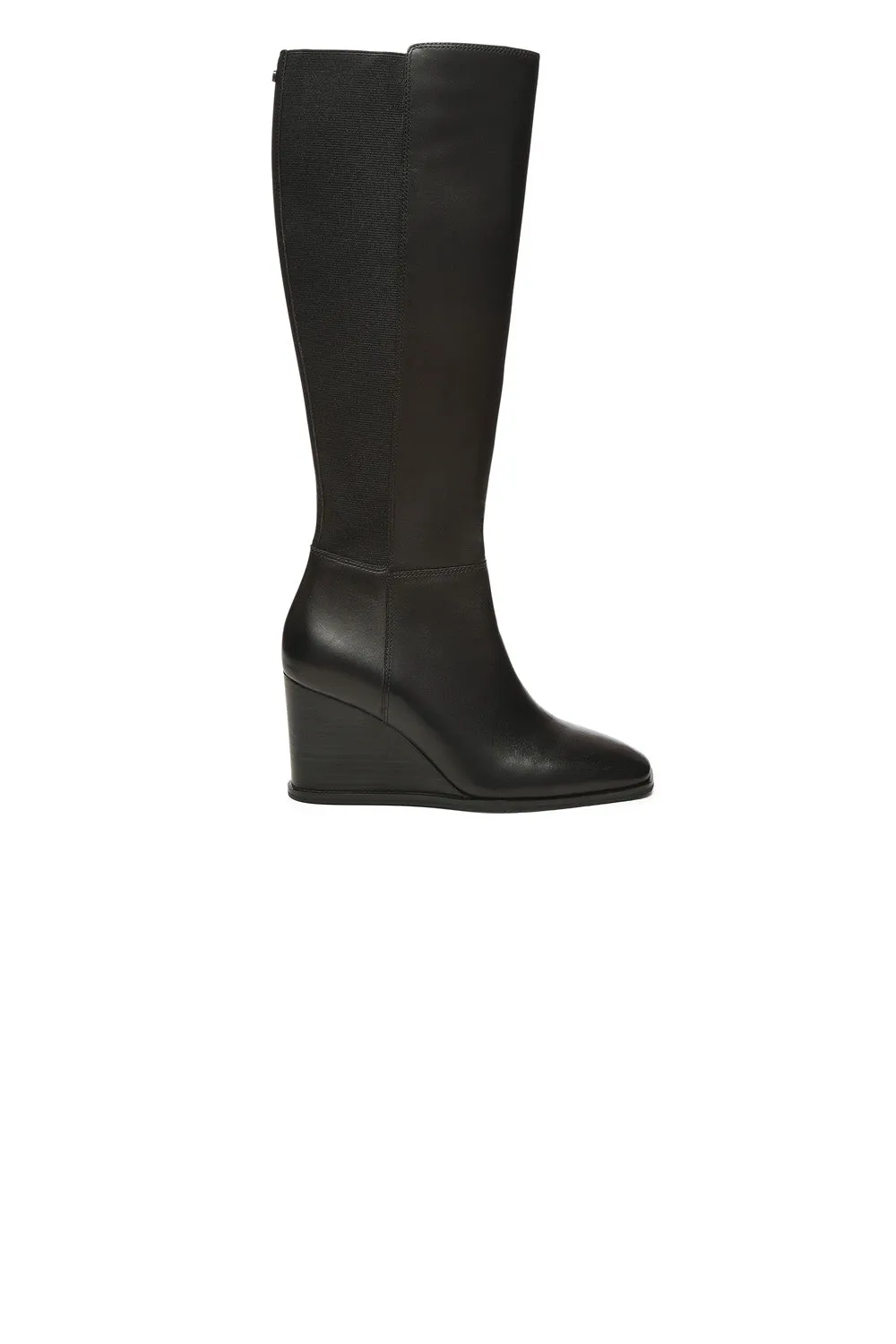 Jessica Wedge Boots - Black