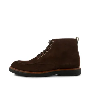 Kip apron boot suede water repellent - BROWN