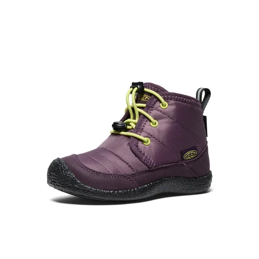 Little Kids' Howser II Waterproof Chukka  |  Plum Perfect/Daiquiri Green