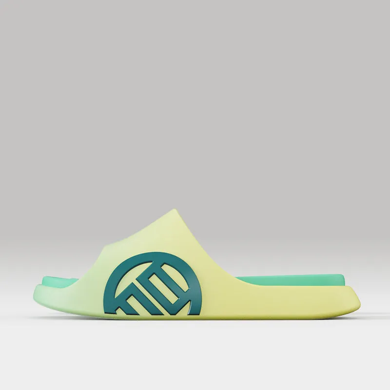 LUXIAOJUN - Sports Slides - Yellow & Green