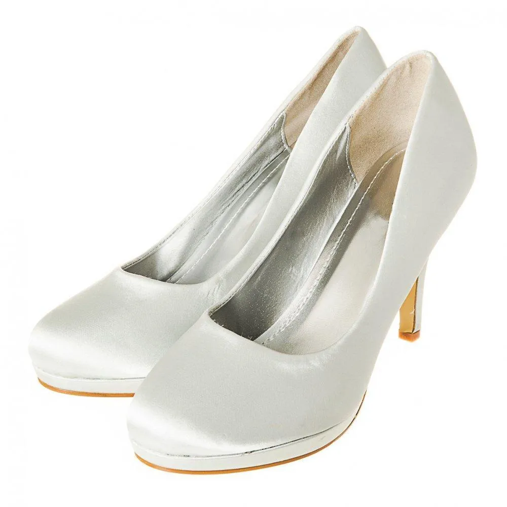 Magnolia High Heel Low Platform Court Shoe