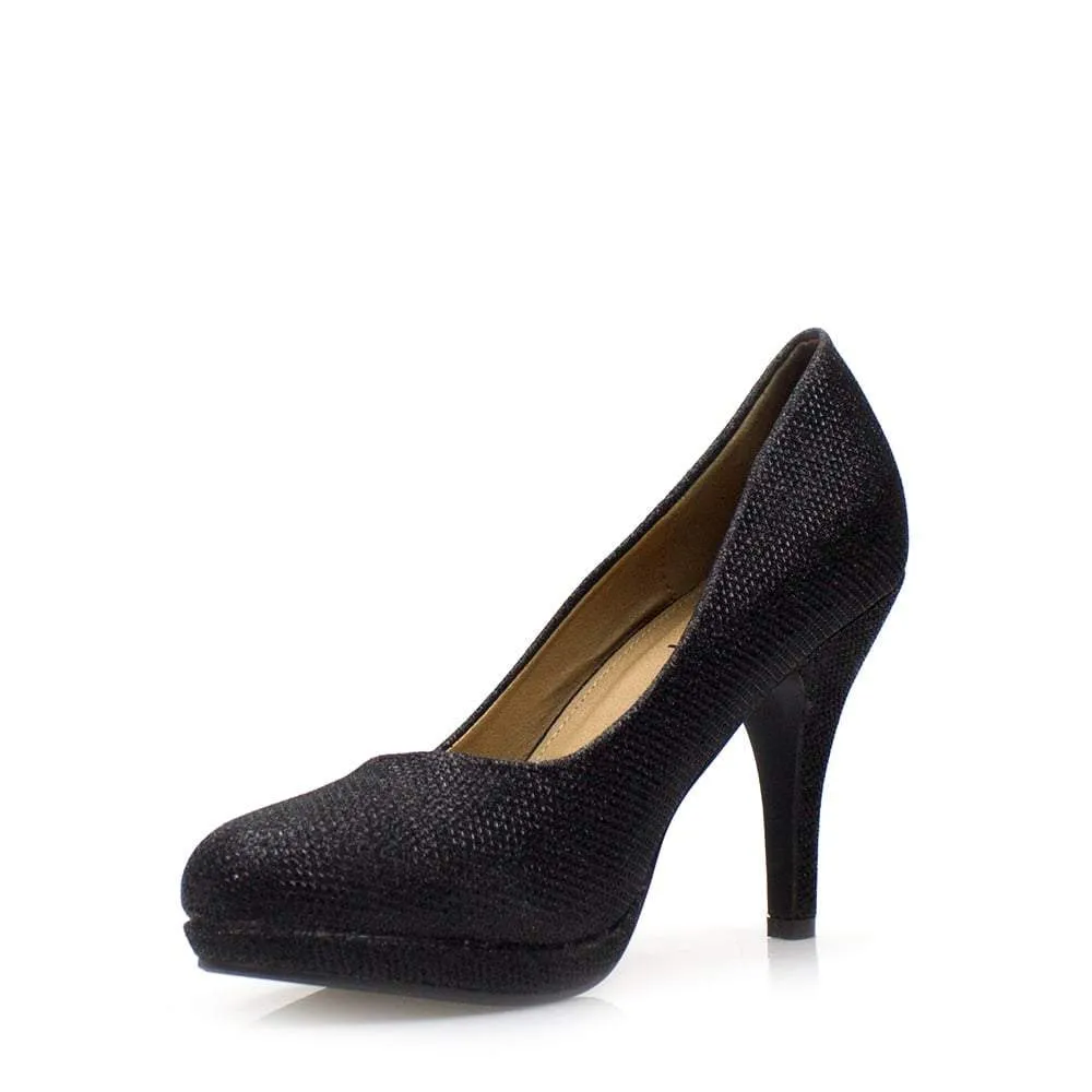 Magnolia High Heel Low Platform Court Shoe