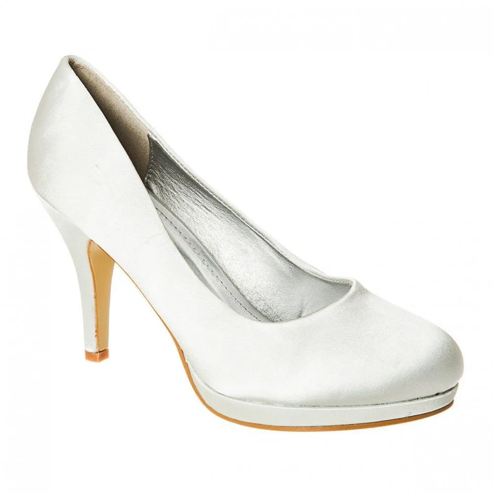 Magnolia High Heel Low Platform Court Shoe