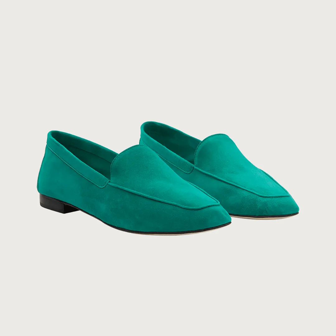 Mare Emerald Green Suede