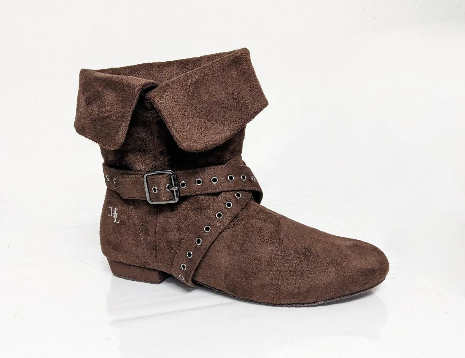 Marine Lauren, Aurora (New), Brown Suede, Flat Heel