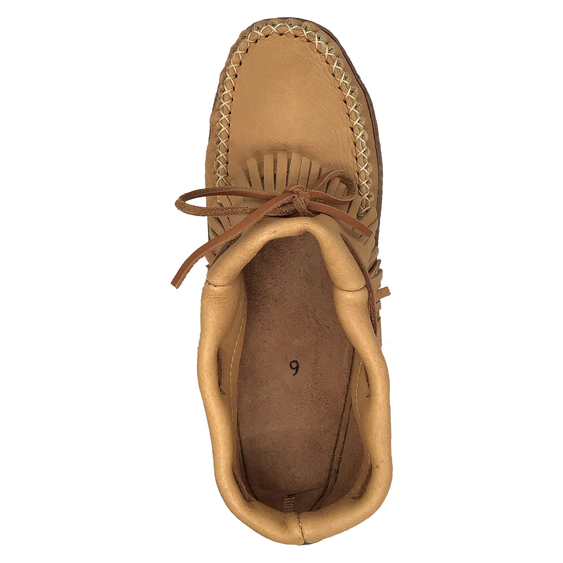 Men's Earthing Moccasins Fringed Ankle BB4685M