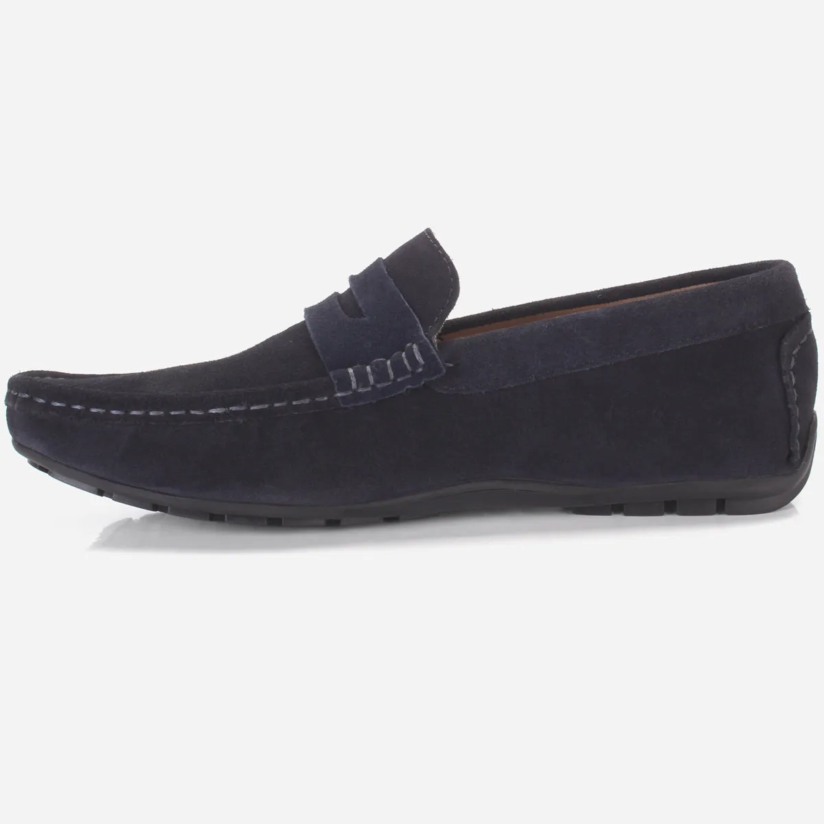 Mens "KIMS" Leather Slip-ons Moccasins