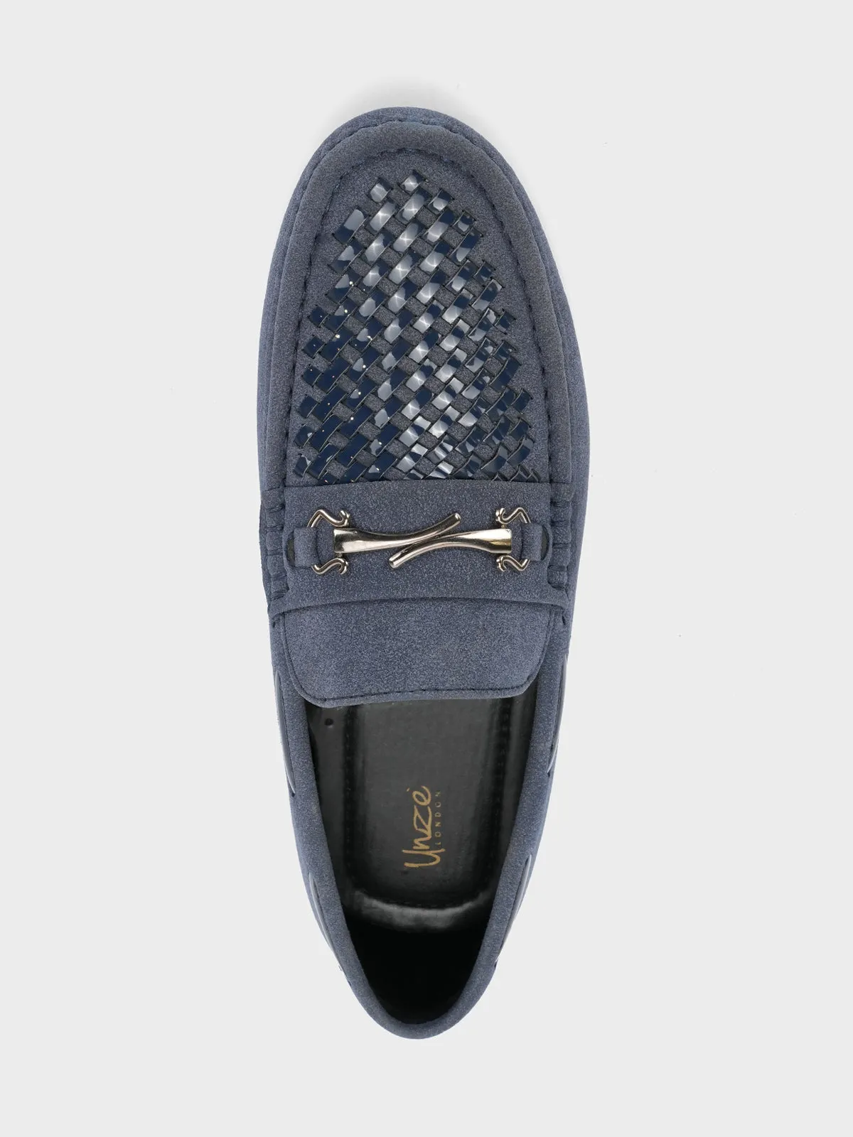 Men's "TRIMUPH" Leather Slip On Moccasins