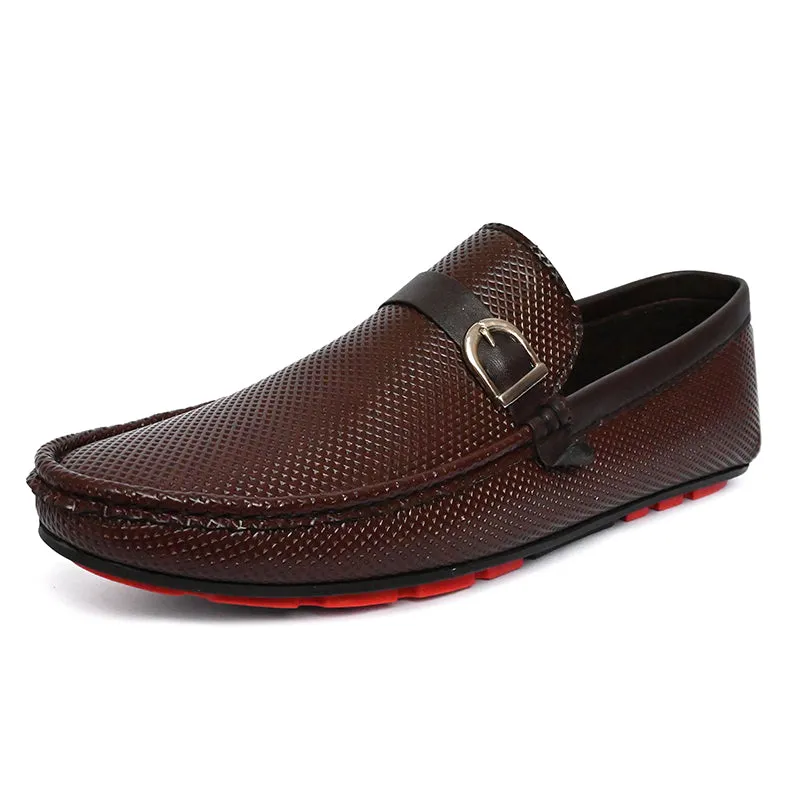 Men's Textured Moccasins - Metro-30401114