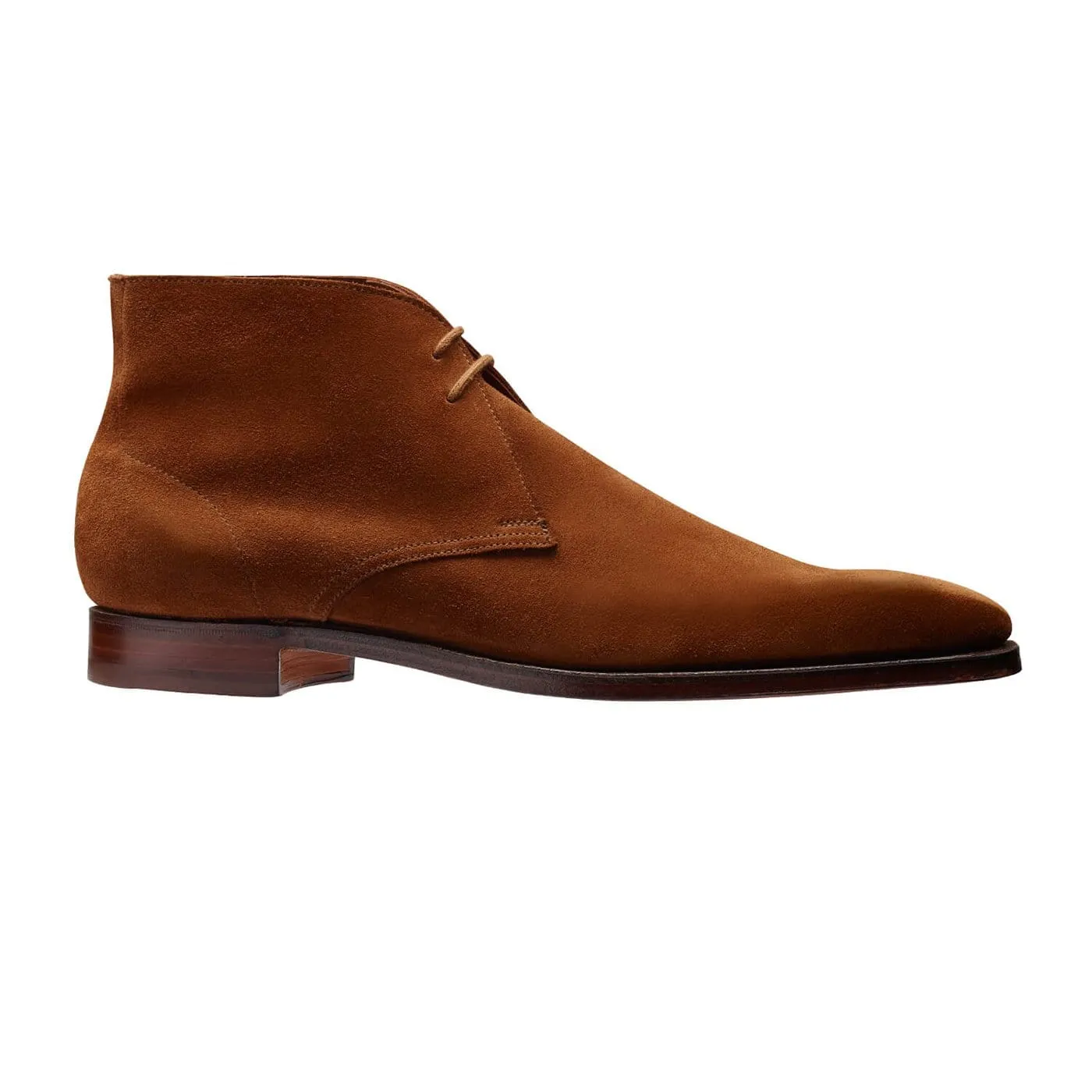 Milton Polo Brown Calf Suede