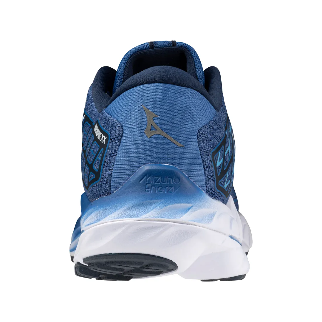 Mizuno Men's Wave Inspire 20 2E - Federal Blue/White/Alaskan Blue