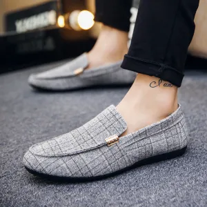 new spring casual shoes tide shoes men's peas shoes men's lazy shoes breathable a pedal men's shoes