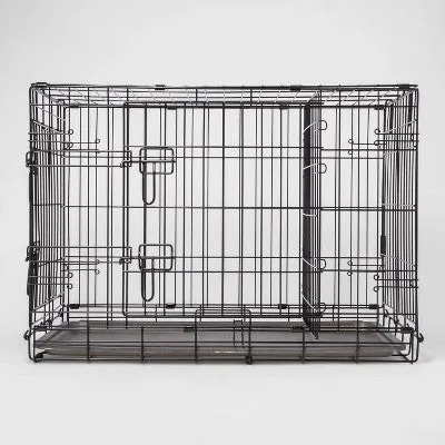 New - Wire Collapsible Dog Crate - Boots & Barkley