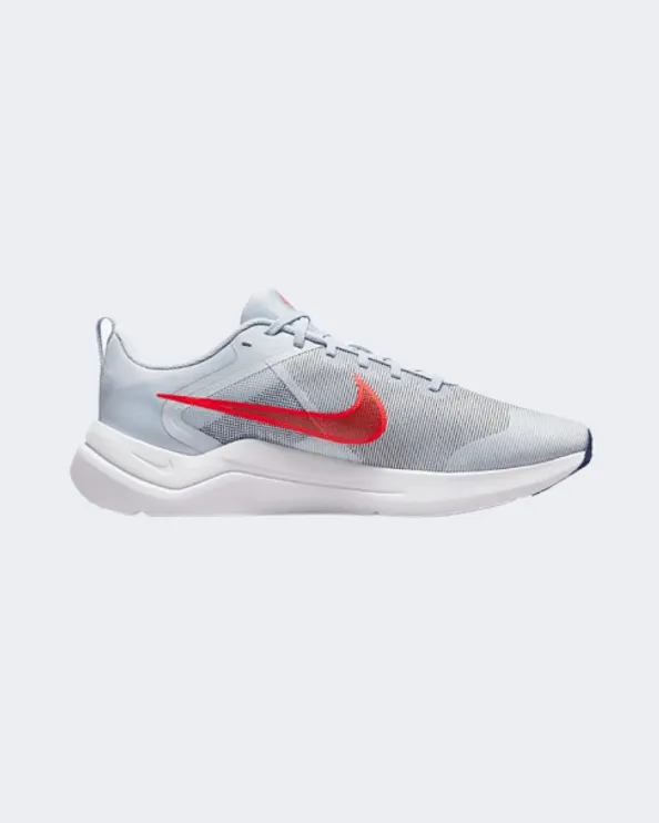 Nike Downshifter 12 Men Running Shoes Grey/Red Dd9293-006