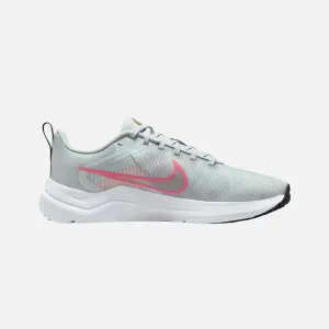 Nike Downshifter 12 Women's Road Running Shoes -Pure Platinum/Black-White-Sea Coral