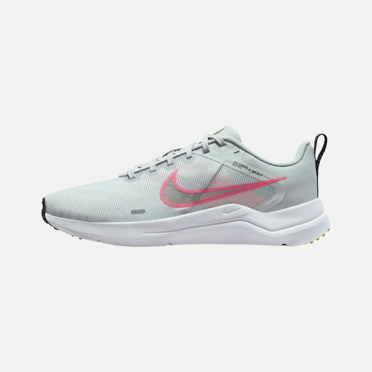 Nike Downshifter 12 Women's Road Running Shoes -Pure Platinum/Black-White-Sea Coral