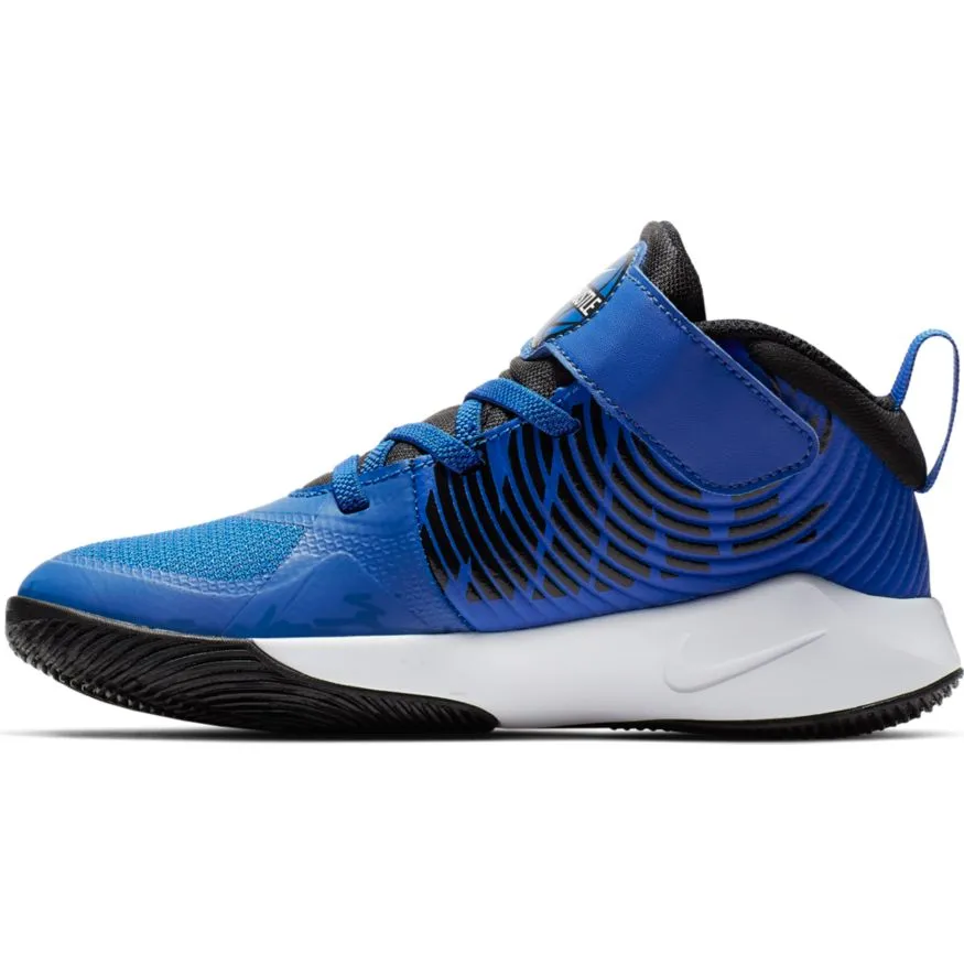 Nike Game Royal/Black/White Team Hustle D 9 Children's Sneaker