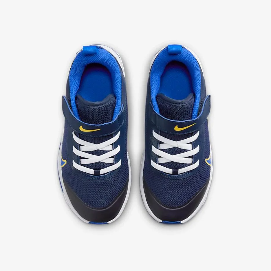 Nike Kid's Omni Multi Court Shoes - Midnight Navy / Saturn Gold / White / Hyper Royal